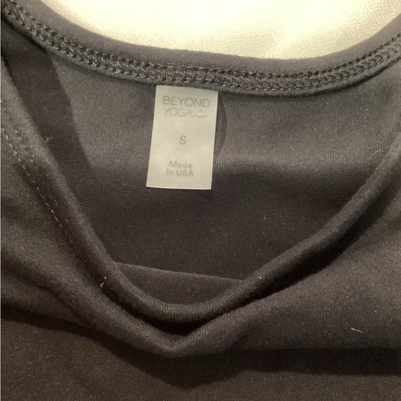 NWT Beyond Yoga Black & Gray Bodysuit – Size S - Picture 3 of 5